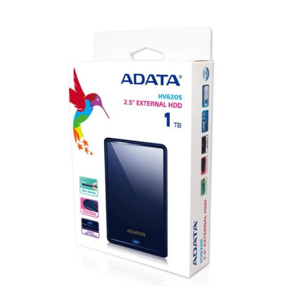 ADATA HV620S 2.5" Slim External HDD 特薄外置硬碟 USB 3.2 Gen 1