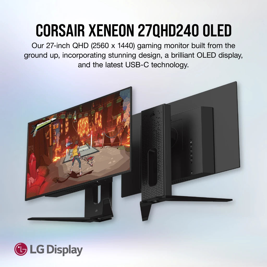 Corsair XENEON XENEON 27QHD240 OLED 平面電競顯示器 27" 2K 240Hz OLED 0.03ms
