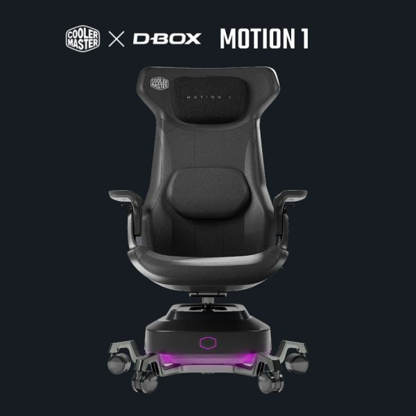 Cooler Master CMODX x D-BOX MOTION 1 haptic engine Gaming Chair