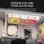 Corsair iCUE LINK TITAN 240 RX RGB 240mm 水冷散熱器 (黑/白)