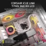 Corsair iCUE LINK TITAN 360 RX LCD 360mm 水冷散熱器 (黑/白)