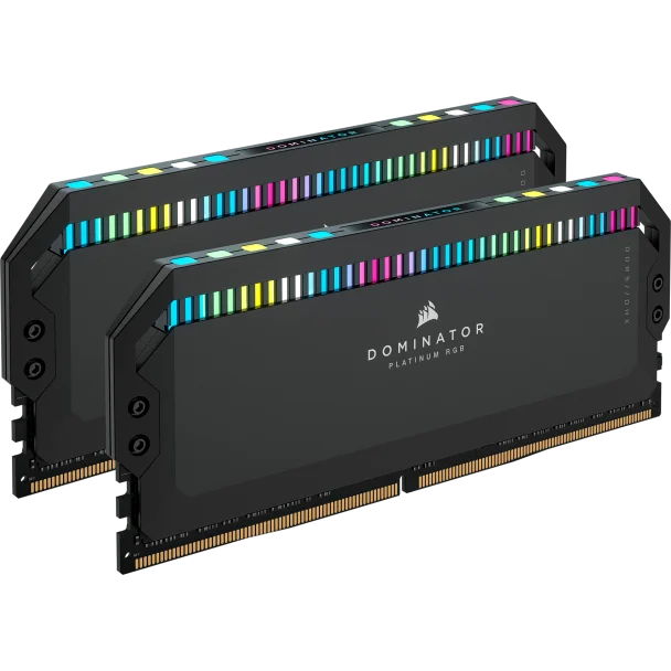 Corsair DOMINATOR PLATINUM RGB DDR5 記憶體 6000MT/s 32 / 64GB Intel XMP &  AMD Expo