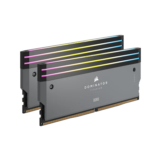 Corsair DOMINATOR TITANIUM RGB  DDR5 記憶體 6000MT/s 32 / 64GB Intel XMP /  AMD Expo