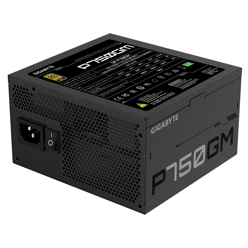 Gigabyte P750GM 750W 80Plus Gold 主機電源 金牌 火牛