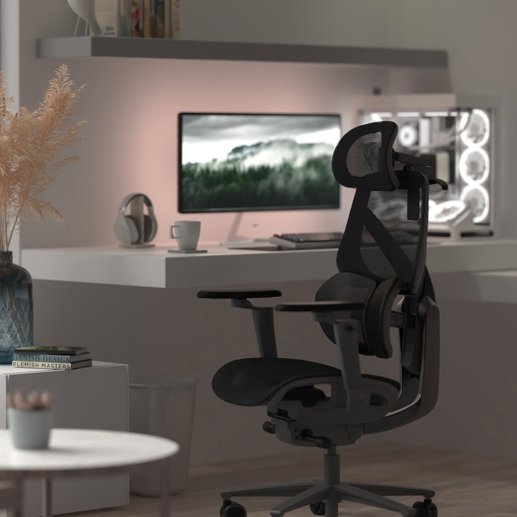 ThunderX3 FLEX Pro ERGONOMIC OFFICE CHAIR 办公椅MESH Black 
