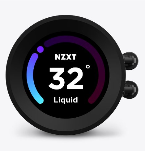 NZXT Kraken Elite 240mm AIO Dsplay 水冷散熱器