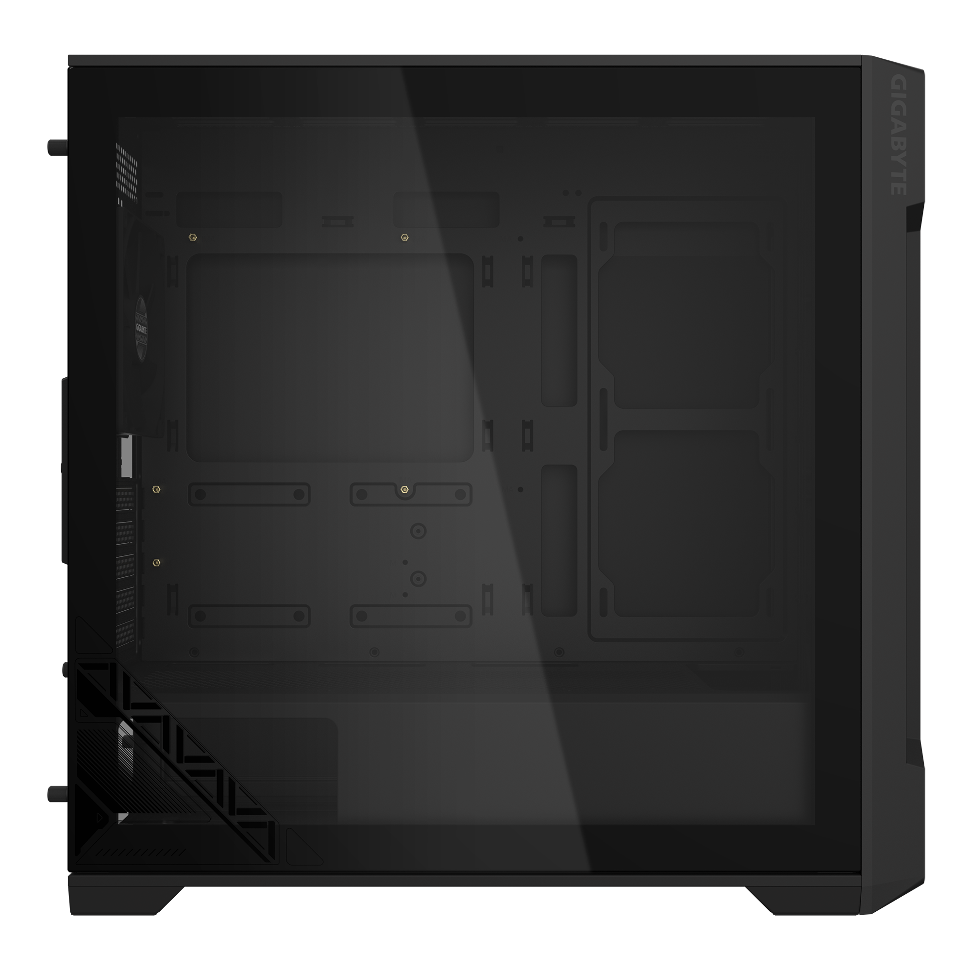 GIGABYTE 技嘉 C102 GLASS Mid Tower MATX機箱 黑/白