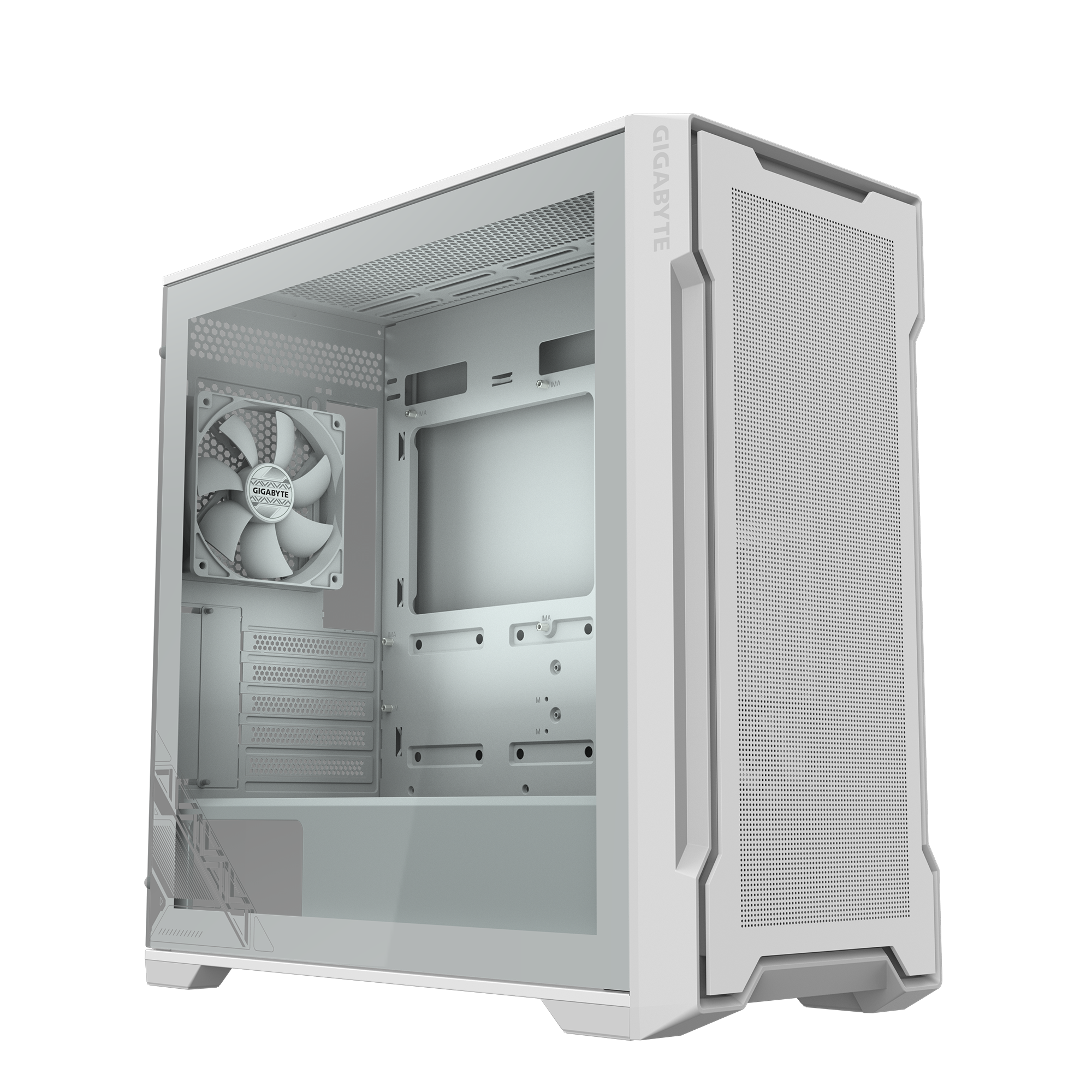 GIGABYTE 技嘉 C102 GLASS Mid Tower MATX機箱 黑/白