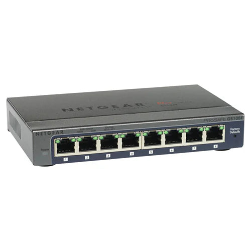 Netgear GS108E PROSAFE 8-port Gigabit Ethernet Switch