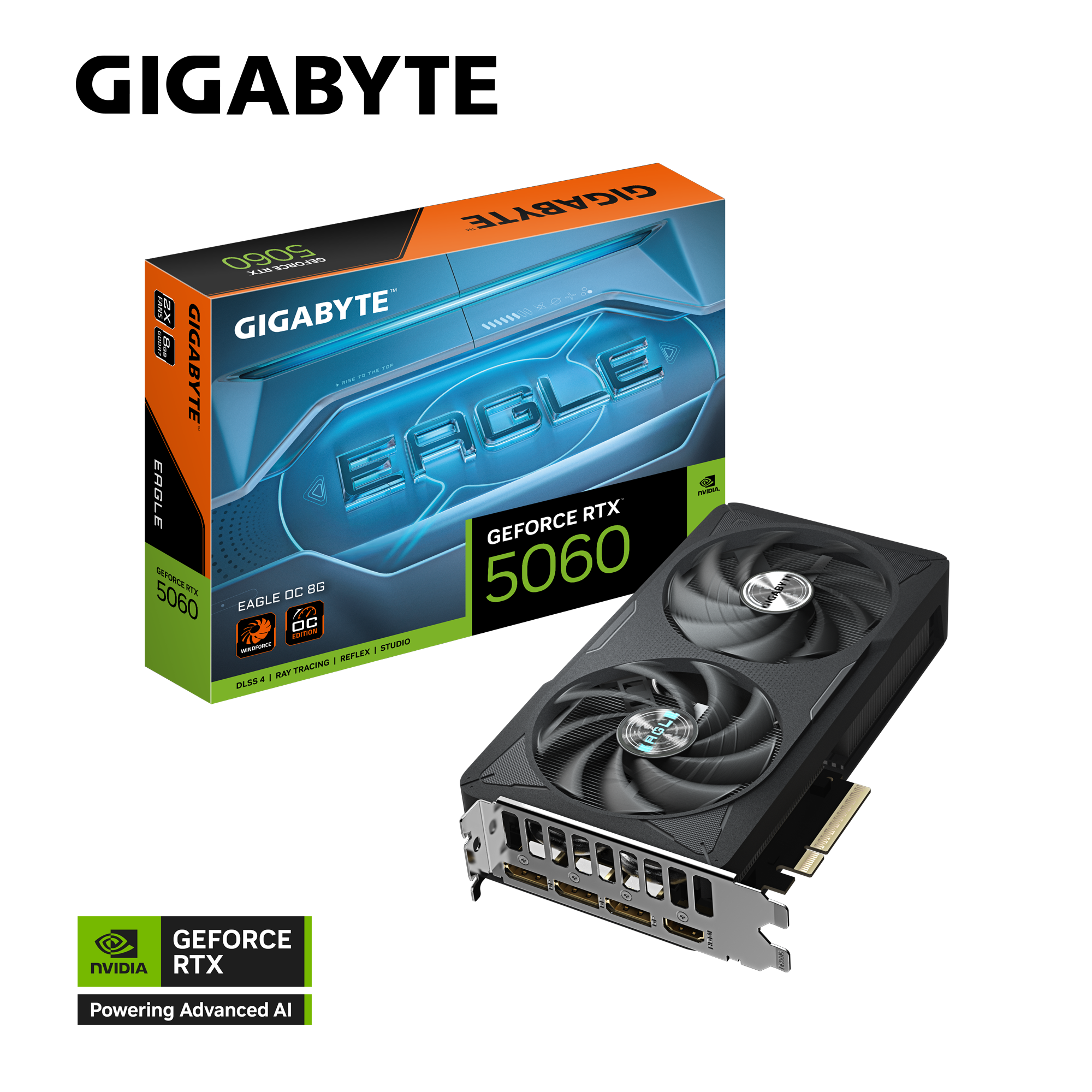 GIGABYTE 技嘉 EAGLE GeForce RTX 5060 OC 顯示卡 8G