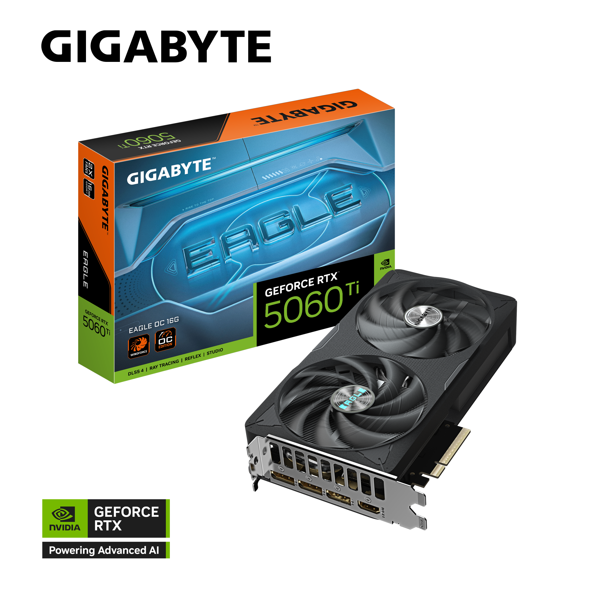 GIGABYTE 技嘉 EAGLE GeForce RTX 5060 Ti OC 16G 顯示卡