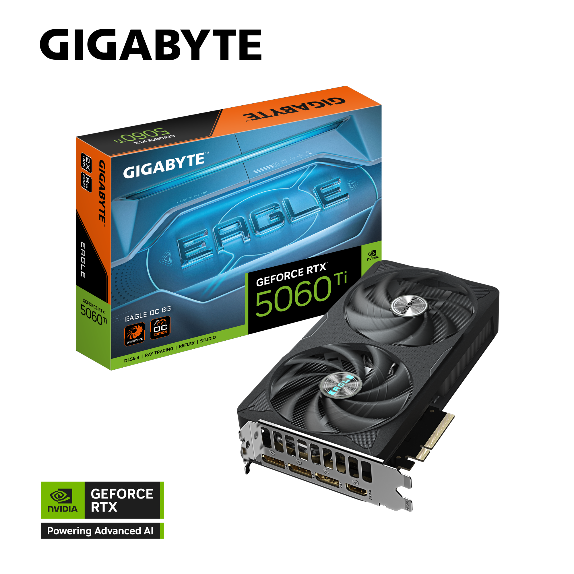 GIGABYTE 技嘉 EAGLE GeForce RTX 5060 Ti OC 8G 顯示卡