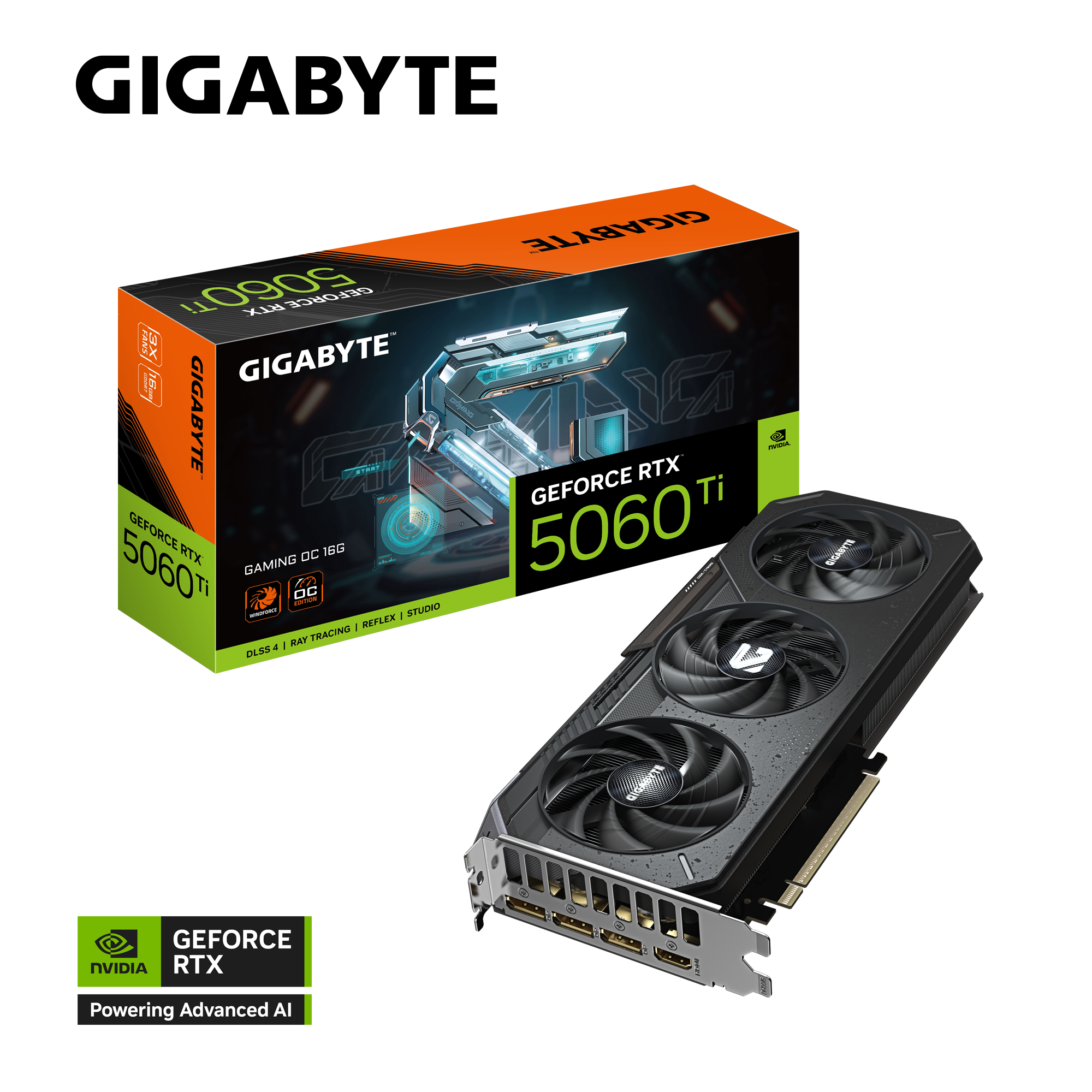 GIGABYTE 技嘉 GAMING GeForce RTX 5060 Ti OC 16G 顯示卡