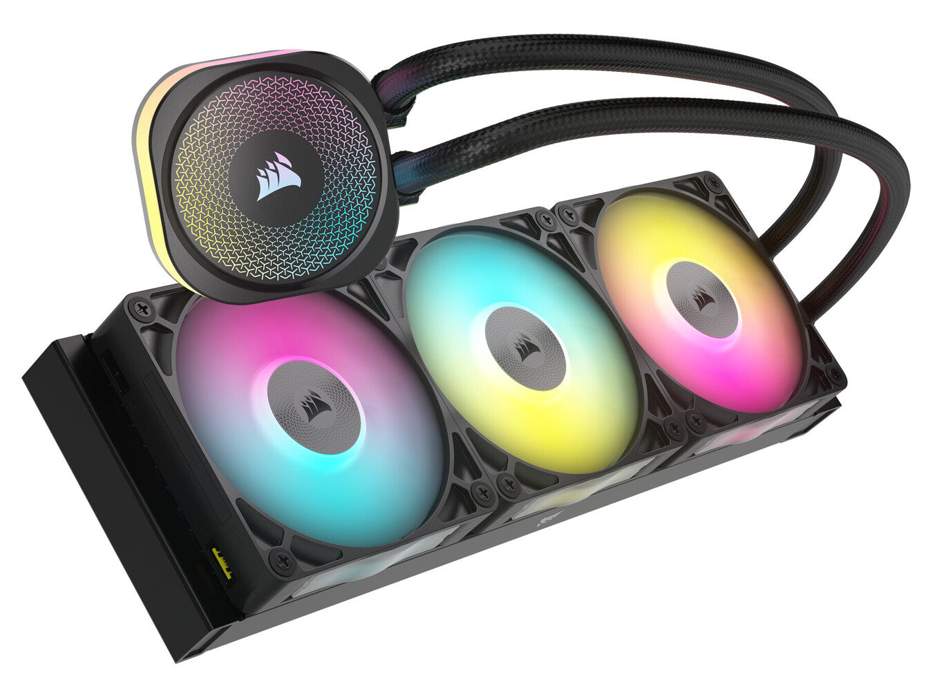 Corsair NAUTILUS 360 RS ARGB 360mm 水冷散熱器 - (黑/白)