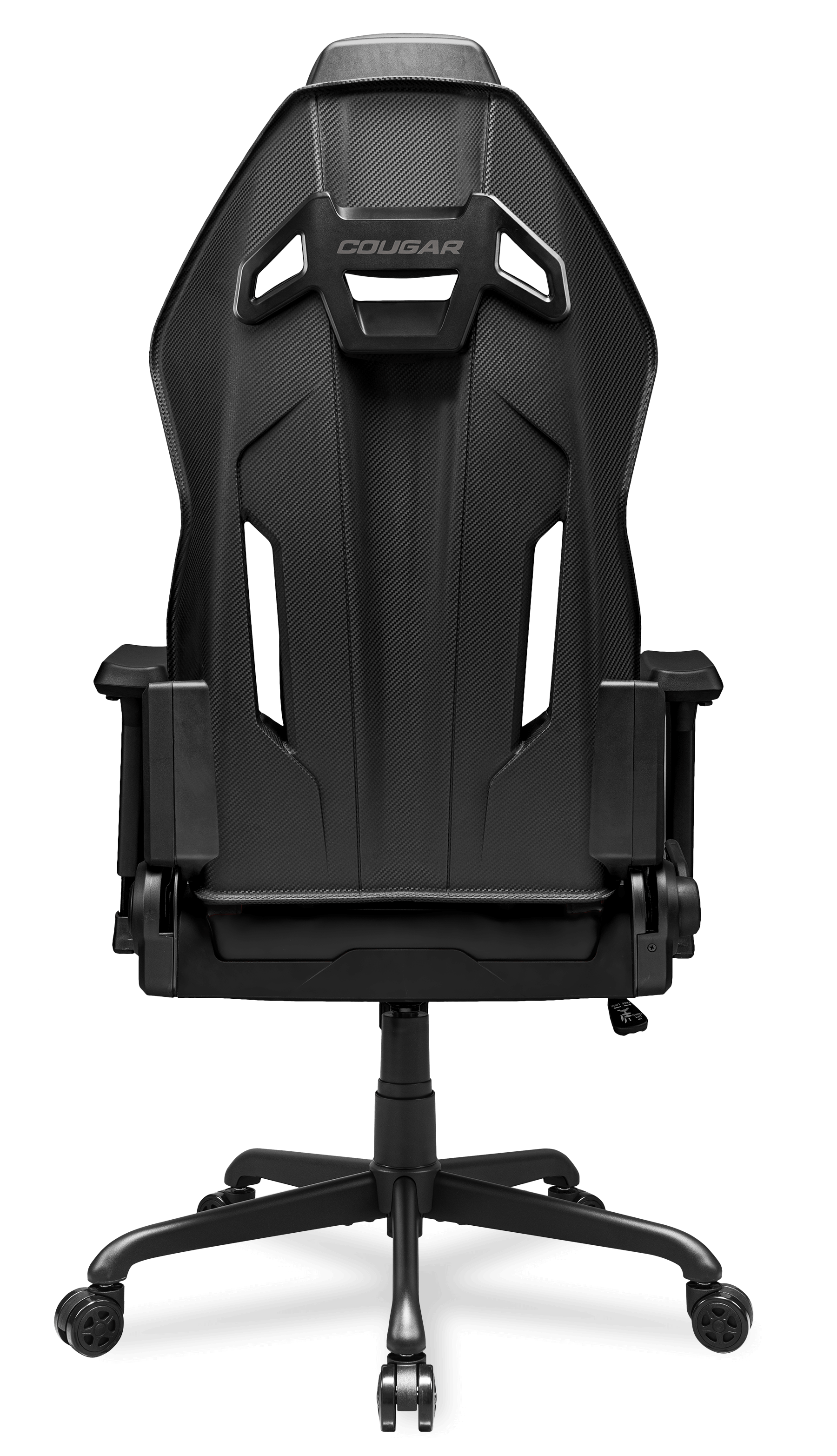 Cougar HOTROD 黑色 賽車風格玻璃纖維強化塑料外殼 電競椅 香港行貨