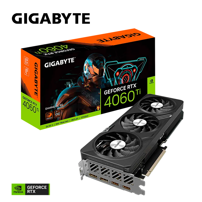 GIGABYTE 技嘉 GAMING GeForce RTX 4060 Ti 8G OC 顯示卡