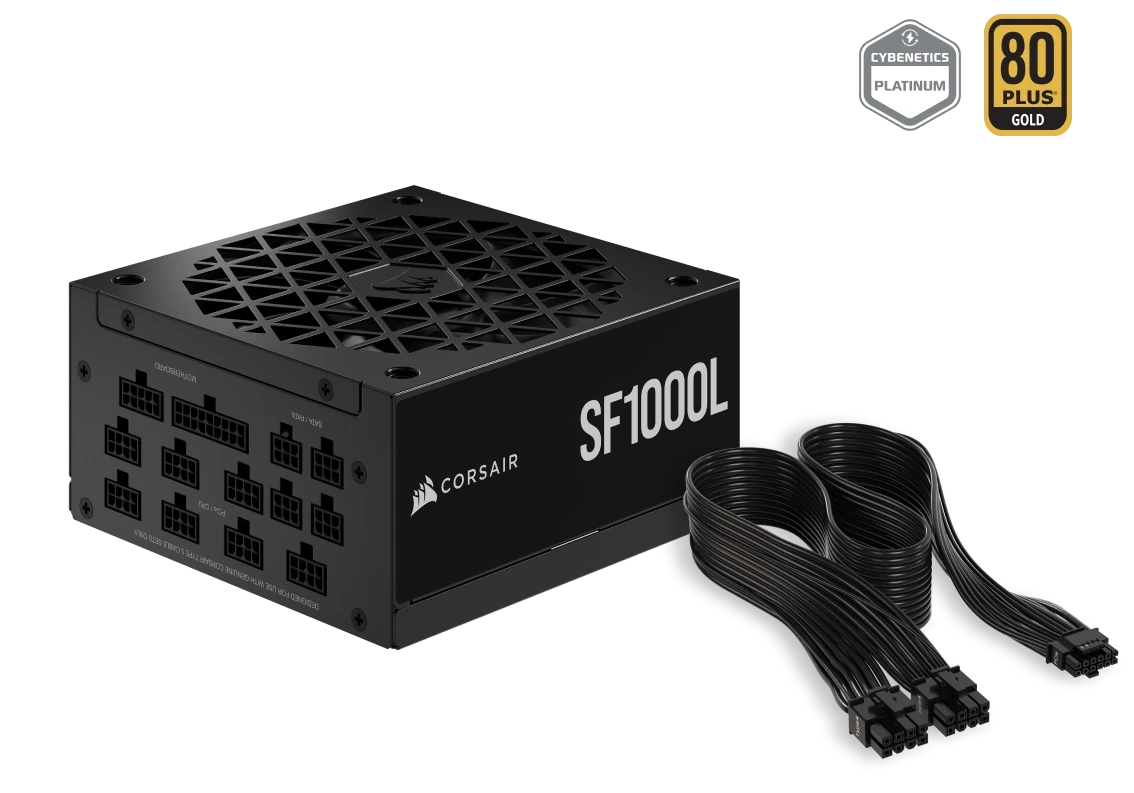 Corsair SF1000L 1000W 80Plus Gold Fully Modular 金牌 全模組 主機電源 SFX