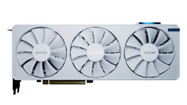 GUNNIR Intel Arc A750 Photon 8G OC white Edition 顯示卡