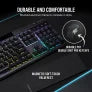 K70 RGB PRO Mechanical Gaming Keyboard with PBT DOUBLE SHOT PRO Keycaps — CHERRY® MX Red