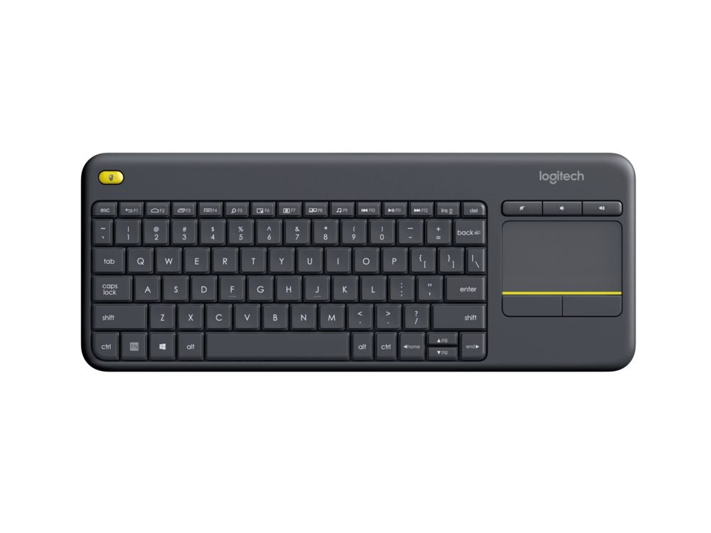 Logitech K400 Plus Wireless Keyboard 无线触控板键盘