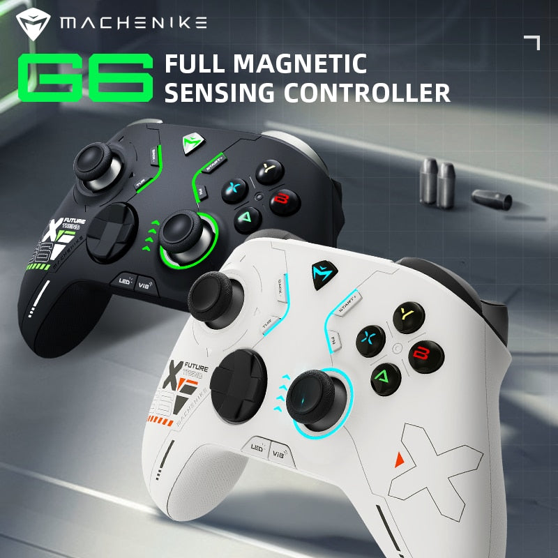Machenike G6 Tri-Mode 三模遊戲 無線控制器 (2.4Ghz/Bluetooth/有線)