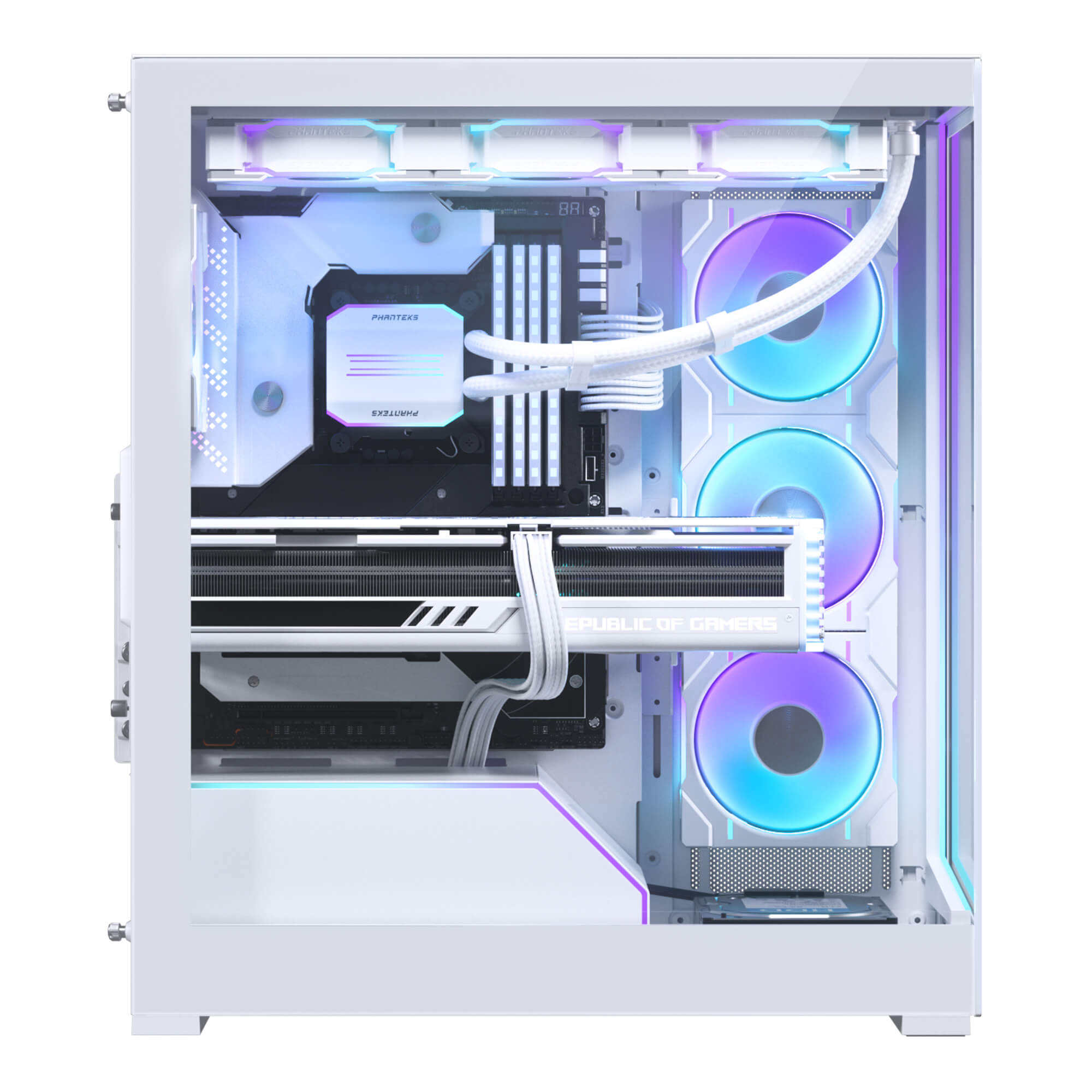 Phanteks NV5S  ATX Mid Tower Case 機箱(黑/白)