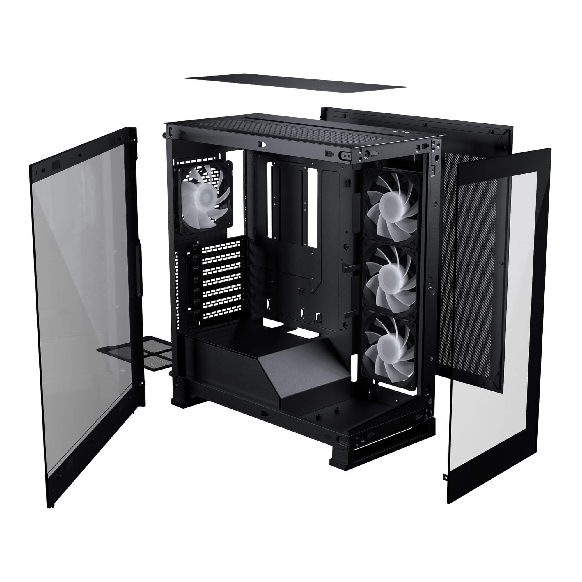 Phanteks NV5S  ATX Mid Tower Case 機箱(黑/白)