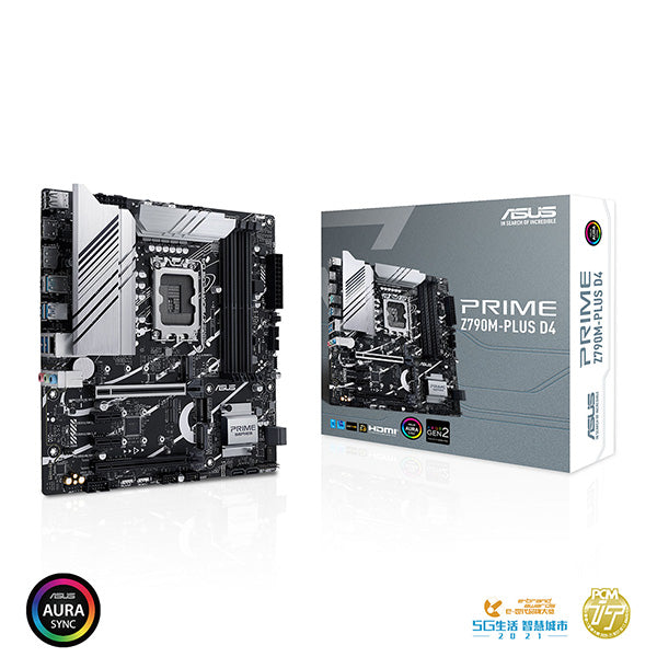 ASUS 華碩 PRIME Z790M-PLUS-CSM Micro-ATX 主機板 (DDR5)