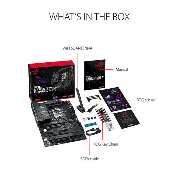 ASUS 華碩 ROG STRIX Z790-F GAMING WIFI ATX 主機板 (DDR5)