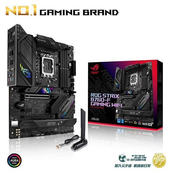 ASUS 華碩 ROG STRIX B760-F GAMING WIFI ATX 主機板 DDR5