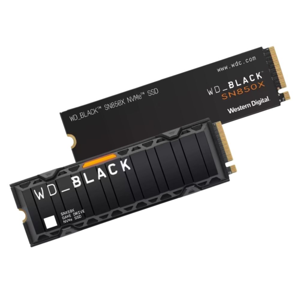 Western Digital BLACK SN850X SSD 固態硬碟 NVMe M.2 2280 PCIE (7300MB/s)