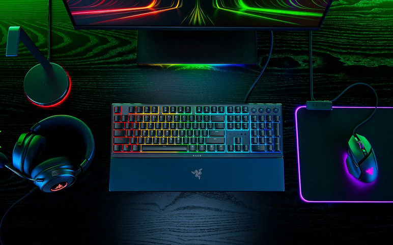 Razer Ornata V3  機械式薄膜短軸 RGB 鍵盤 TENKEYLESS/FULLSIZE