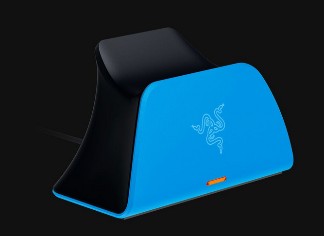 Razer Quick Charging Stand for PlayStation®5 – Blue PS5™ DualSense™ 无线控制器快速充电座