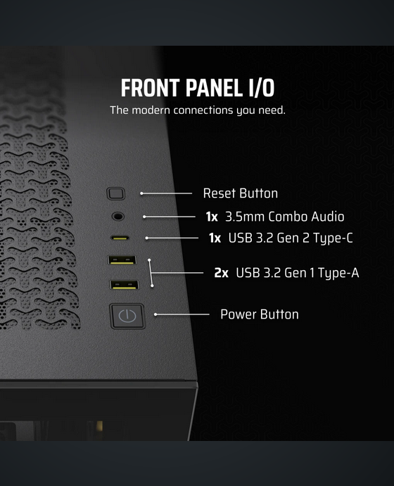 CORSAIR iCUE LINK 3500X RGB EATX 中塔機箱 強化玻璃