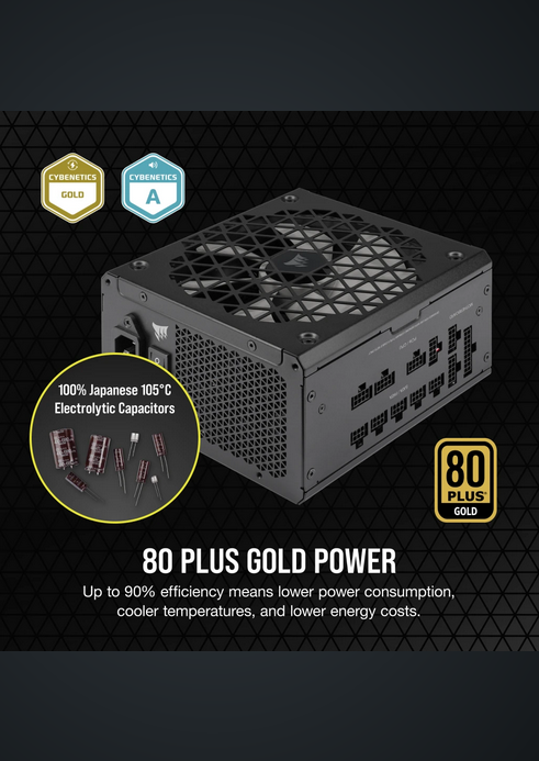 Corsair RM850X Shift 850W 80Plus Gold Fully Modular ATX3.1 金牌 全模組 主機電源 (10年保用) 黑/白