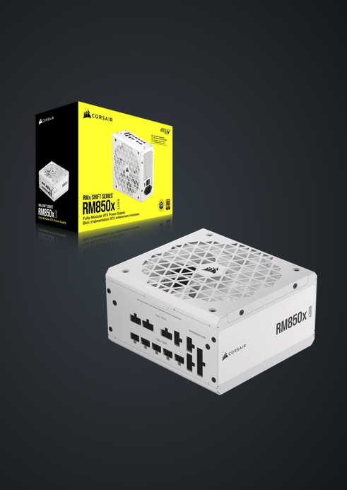 Corsair RM850X Shift 850W 80Plus Gold Fully Modular ATX3.1 金牌 全模組 主機電源 (10年保用) 黑/白