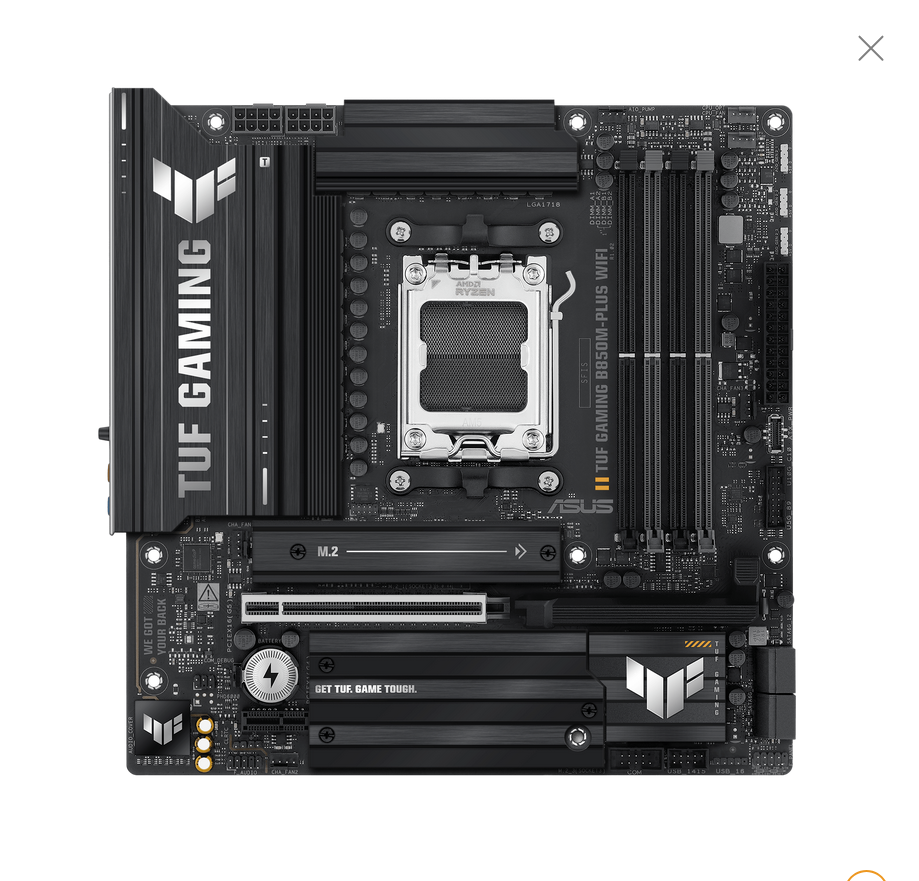 ASUS 华硕TUF GAMING B850M-PLUS WIFI MATX 主机底板