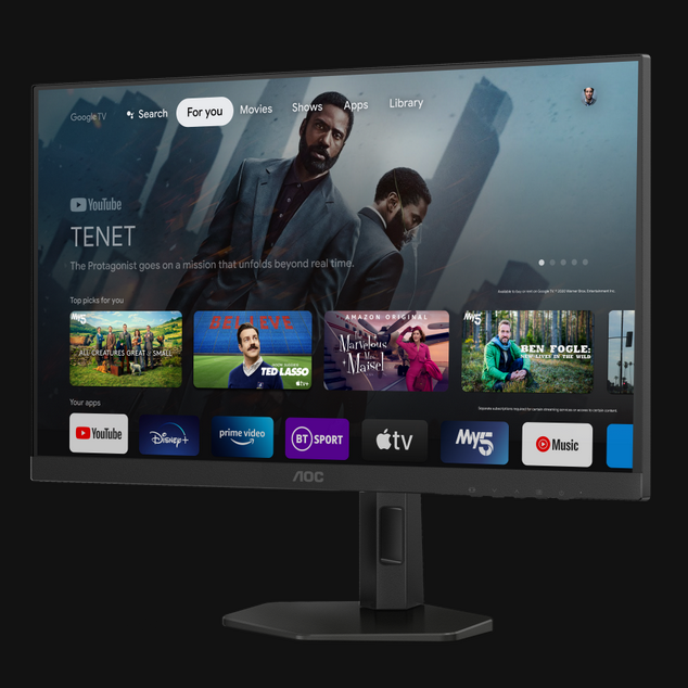 AOC AGON Q27G4XY 27" QHD VA 180Hz Smart Gaming Monitor 智能電競螢幕 GoogleTV