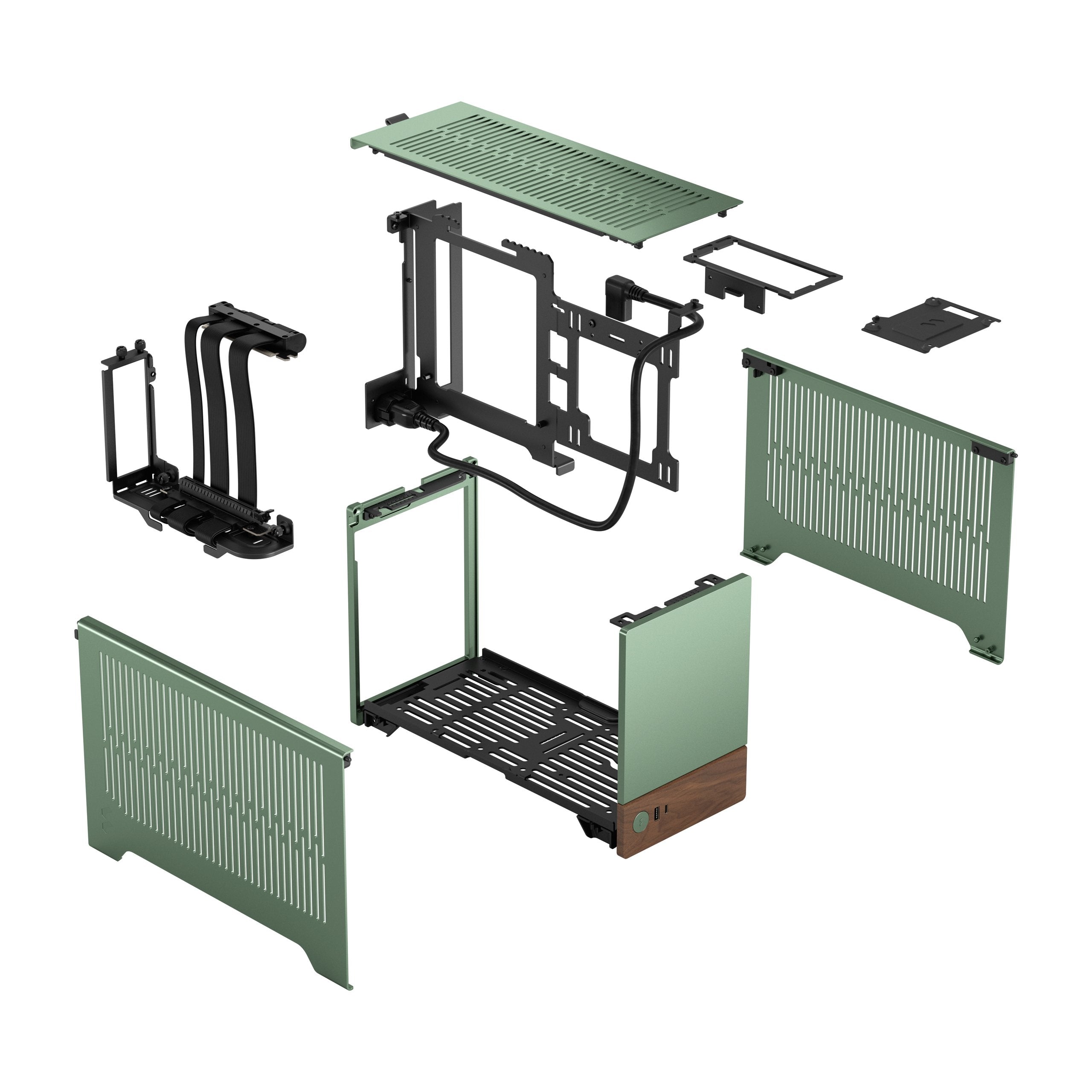 Fractal Design Terra Mini-ITX CASE 機箱 (Black / Jade / Silver)