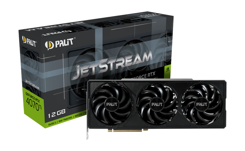 (高階激減)Palit JETSTREAM GeForce RTX 4070 Ti 12G 顯示卡