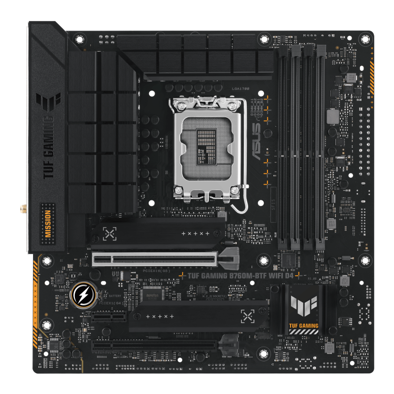 ASUS 華碩 TUF GAMING B760M-BTF WIFI D4 Micro-ATX 主機板 (DDR4)