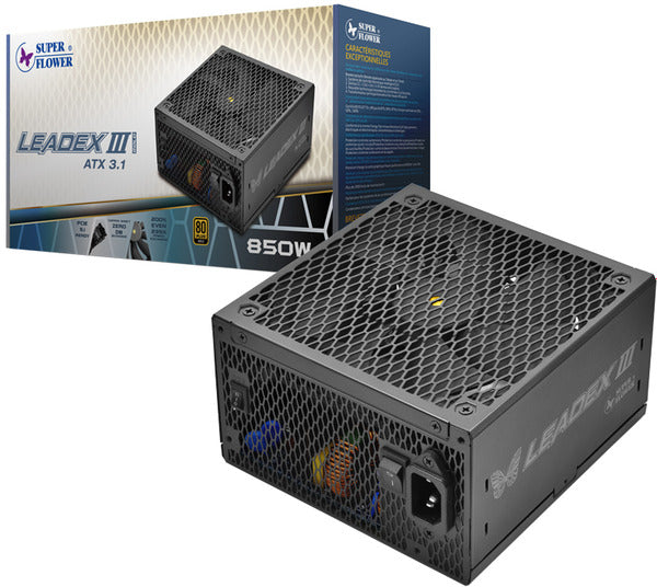 Super Flower LEADEX III Gold 850W 80 PLUS GOLD 金牌全模组主机电源ATX3.1 PCIE5.1 