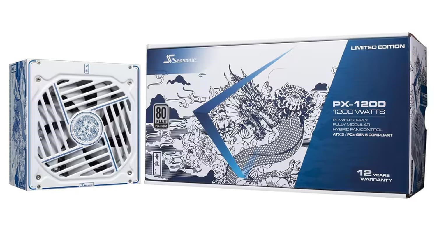 Seasonic Vertex PX1200 1200W 主機電源全模組12年原廠保固80 Seasonic Vertex PX1200 1200W 主機電源全模組12年原廠保固80