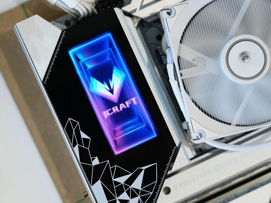 MAXSUN 铭瑄iCraft Z890 Arctic 白色ATX底板
