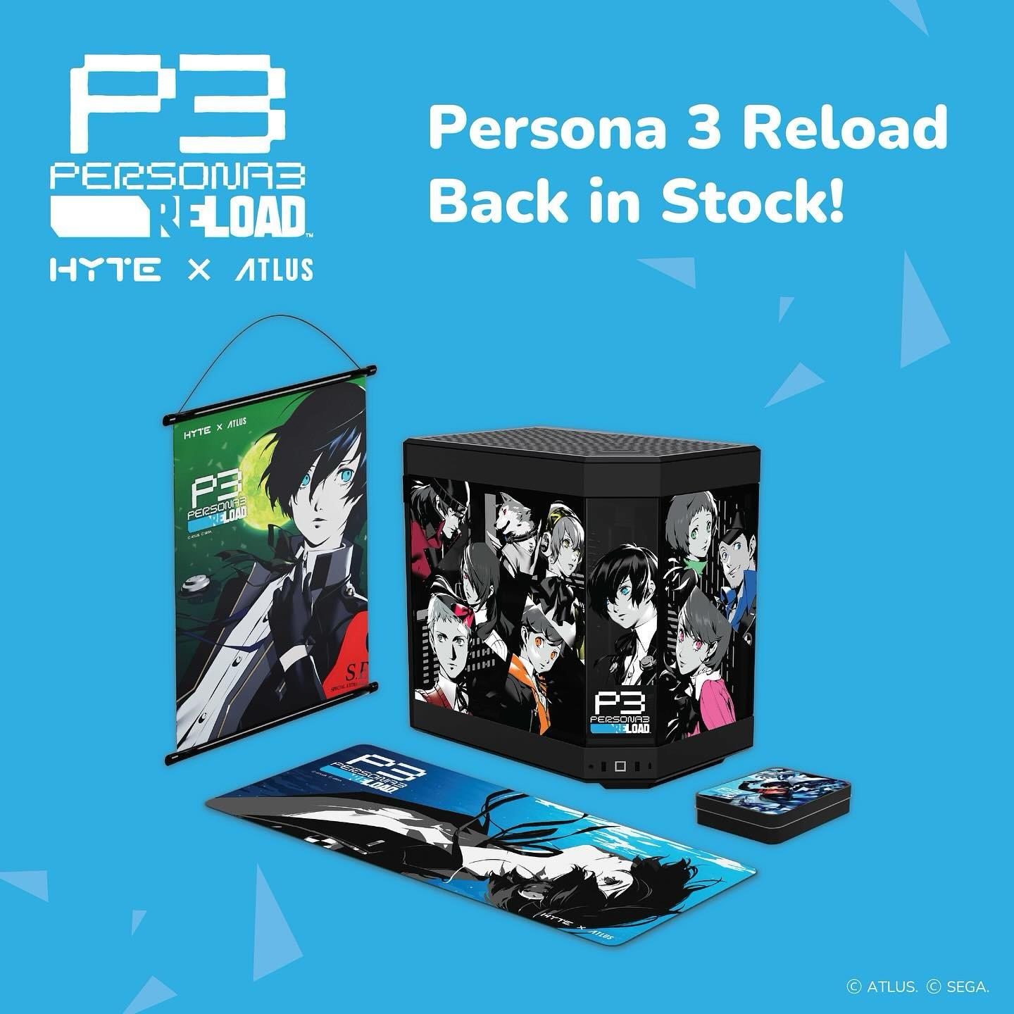 HYTE Y60 Persona 3 Reload 限量版套组(CA-HY60P3/KB-HP3KC) 