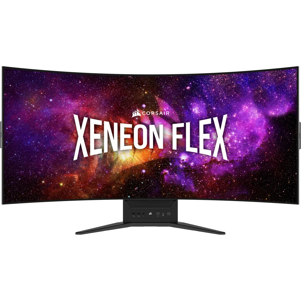 Corsair XENEON FLEX 45WQHD240 曲面電競顯示器 45" 2K 240Hz OLED 0.03ms 800R Curved 21:9