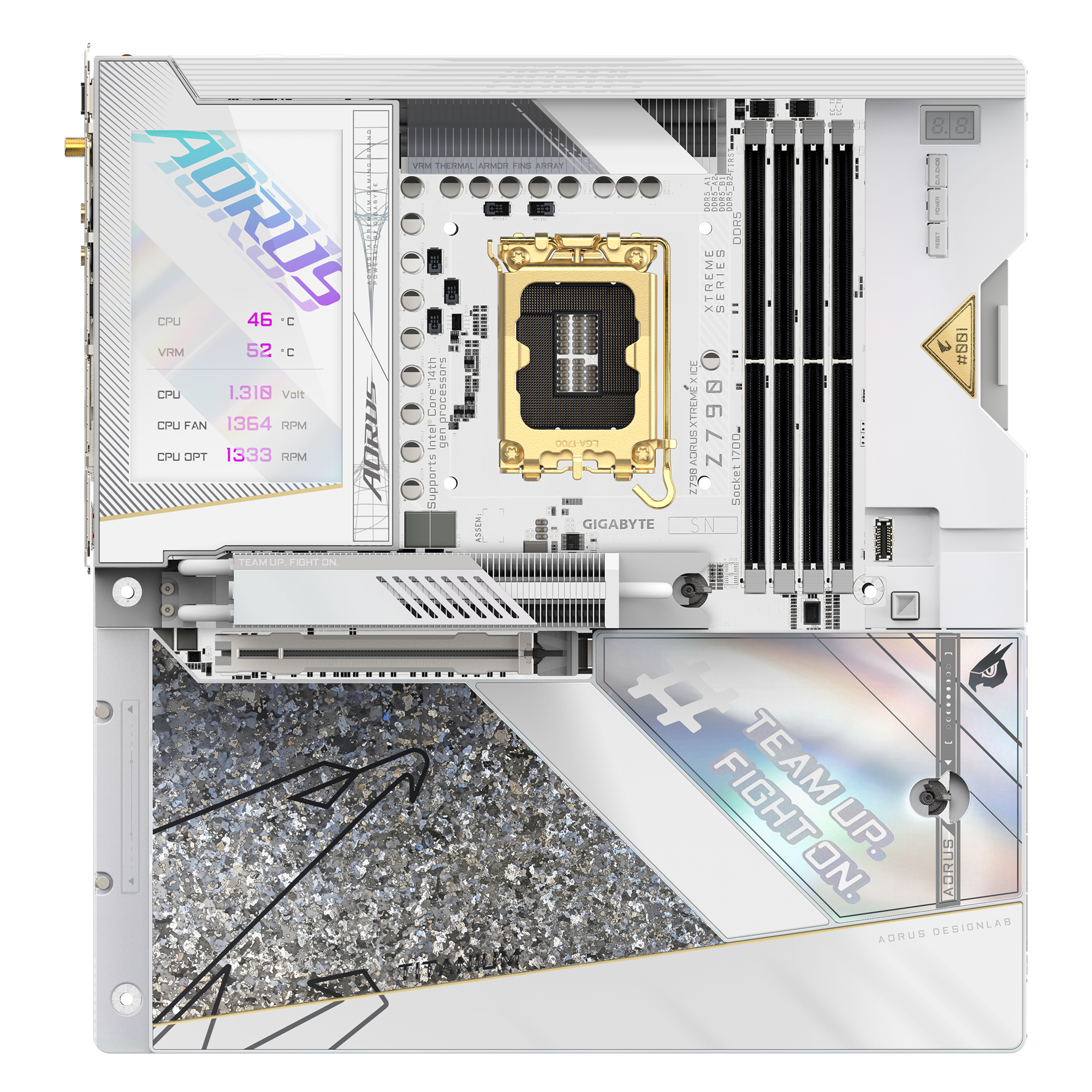 GIGABYTE Z790 AORUS XTREME X ICE E-ATX 白色主機板 (DDR5)