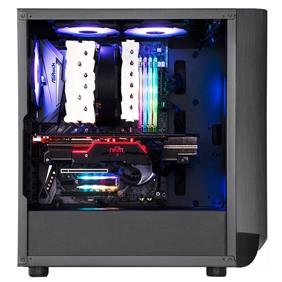 SilverStone FARA H1M M-ATX Case 钢制蜂巢格纹设计