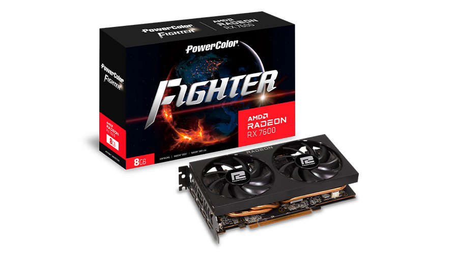 PowerColor Fighter Radeon RX 7600 8G 顯示卡