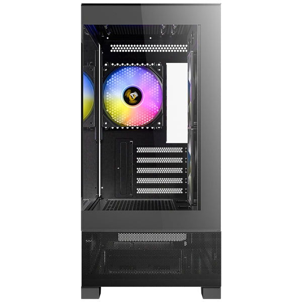 (内附3只风扇)Antec CX500M RGB MATX 电竞机箱黑/白